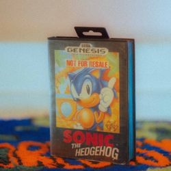 SEGA Genesis - Sonic (No Manual)