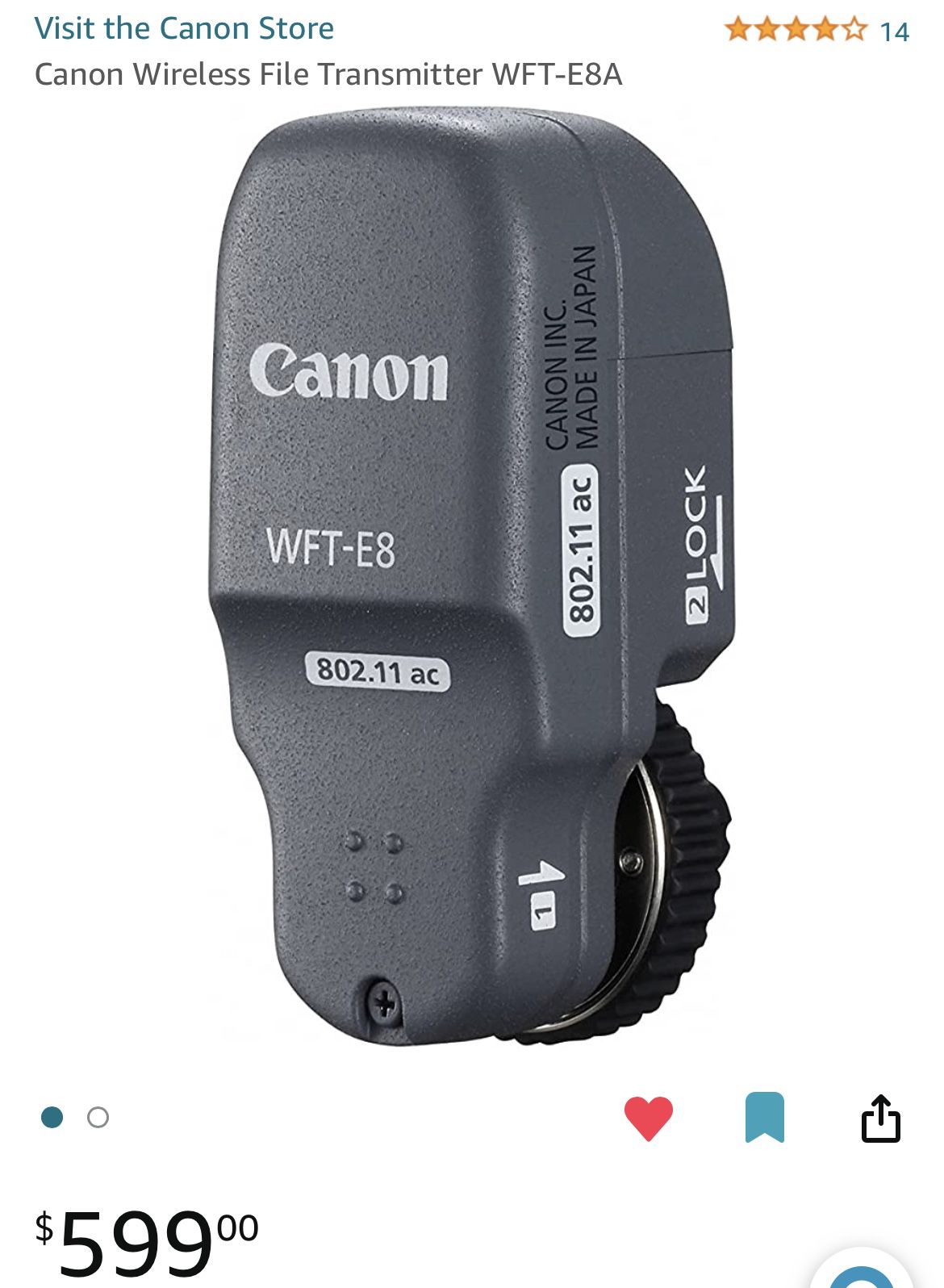 Canon Wireless Transmitter
