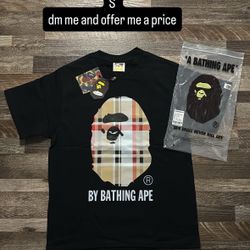 1 of 1 bape x burberry collab