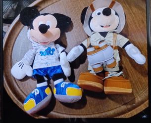 2 Mickey Collectors dolls