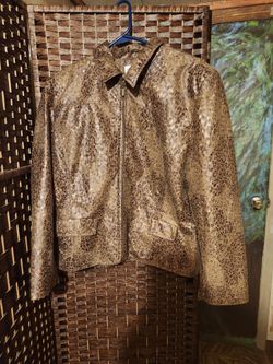 Stunning womens Size 10p Alfred Dunner jacket 