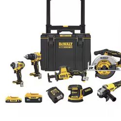 DEWALT KIT 6 dcw210 xr