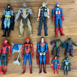 Superhero Action figures - Marvel And DC Comics 