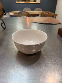 White Ceramic Bowl