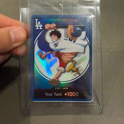 Dodger Luffy Card