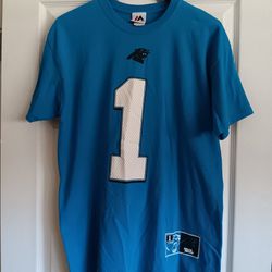 Carolina Panthers Cam Newton Tshirt Size Large 