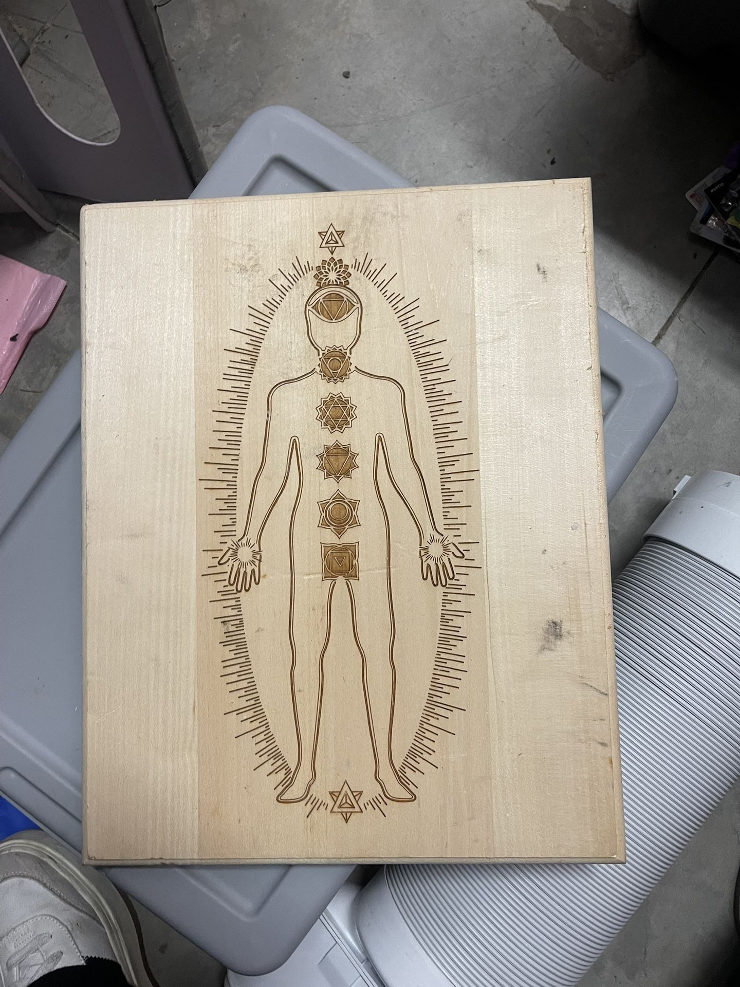Chakra Reiki Human Board
