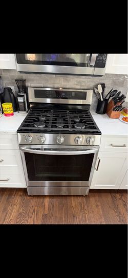 LG Stainless Gas Stove (Same Day Delivery For A Fee Based On Location)