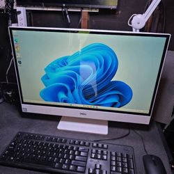 Dell. Inspiron 24-inch all-in-one TouchScreen PC, windows 11 - $220 