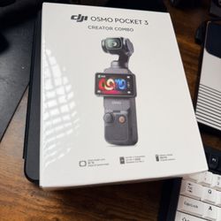 DJI Pocket 3 Creator Combo - Brand New And Sealed - Never Used