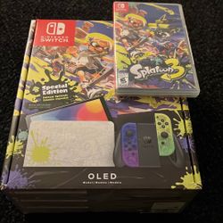 Nintendo Switch Oled Splatoon 3 Edition 