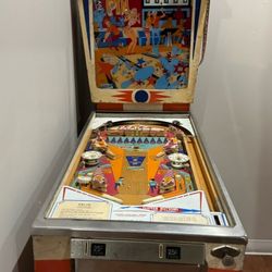 Vintage 1973 Gollieb's king pin pinball