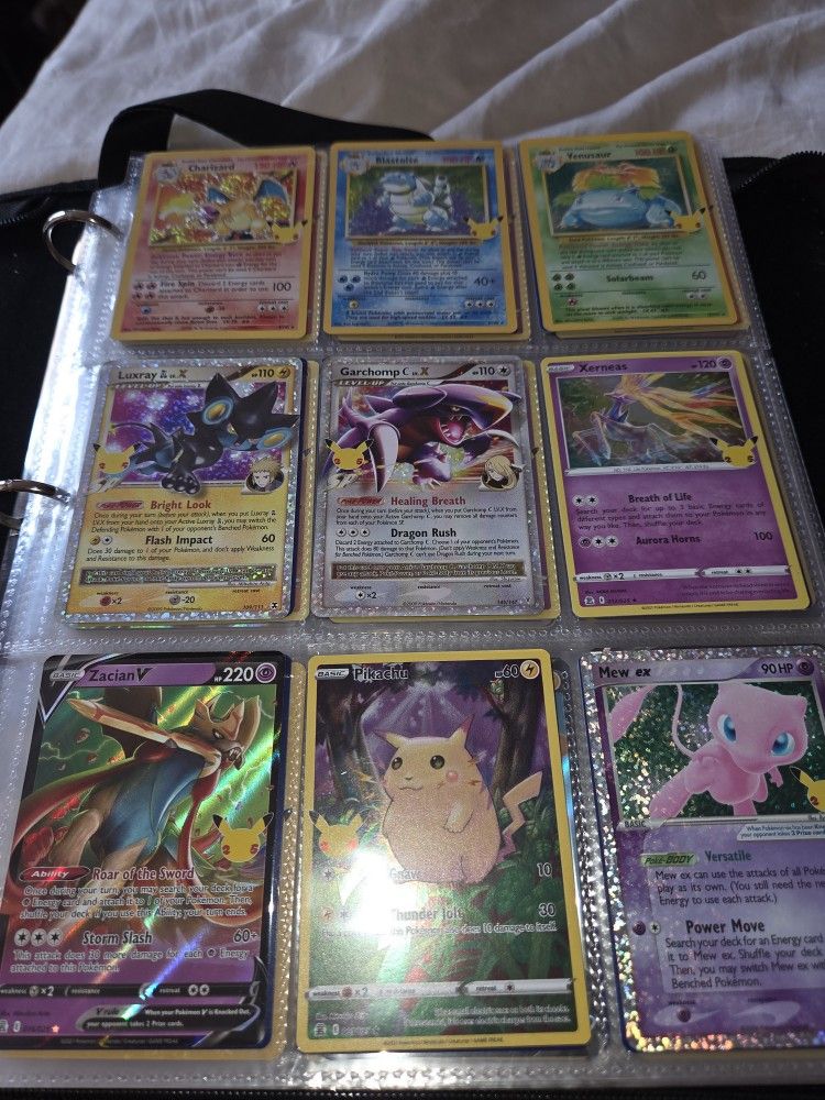 25th Anniversary Pokemon Holo Cards & Reverse Holo Cards & More