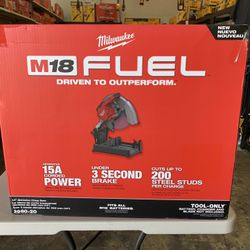 Milwaukee M18 FUEL 18-Volt Lithium-Ion Brushless Cordless 14 in. Abrasive Cut-Off Saw (Tool-Only)