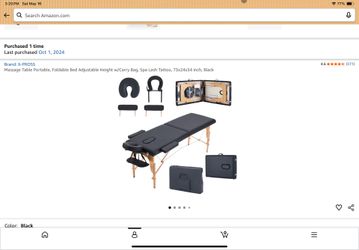 Massage Table (never used)