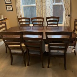 Dining Table and China Hutch