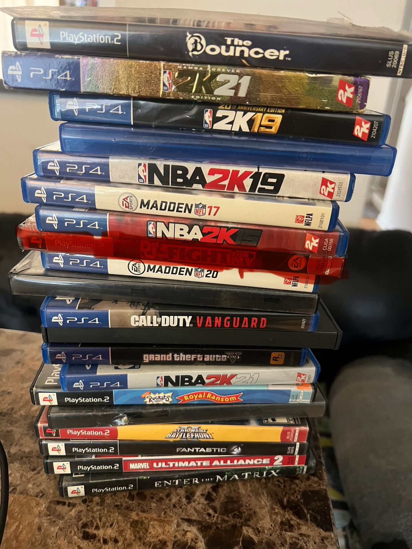 🎮 Retro PS2 & PS4 Game Bundle for Sale! 🎮