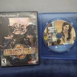 PS2 & PS4 Video Games / Saga Genesis 