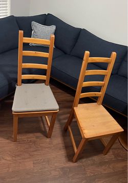 Dining room, chairs, two