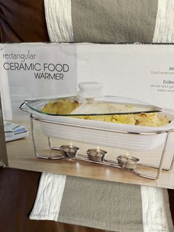 Ceramic Food Warmer/New! 