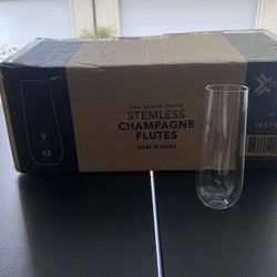 Plastic Champagne Flutes