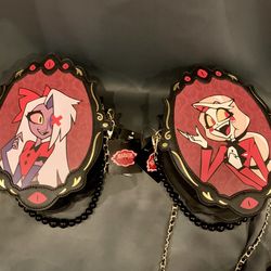 Hazbin hotel crossbody bag