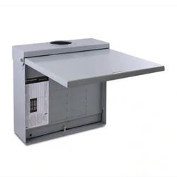 GE PowerMark Plus 125 Amp 6-Space 12-Circuit Outdoor Main Lug Circuit Breaker Panel - New