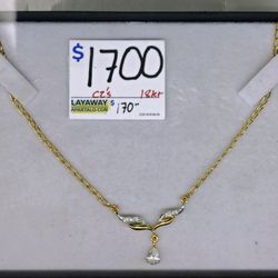 $1700 18k Necklace