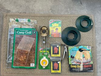 Misc. Vintage Camping Equipment:  please read description for individual prices