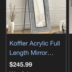 Rinestone body mirror