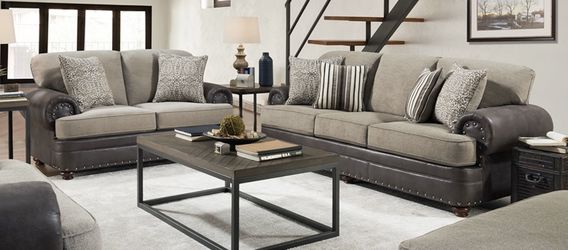 Oversized Comfort!! Texas SIZE savings! Sofa Love set on sale now at Casa Mia Furniture