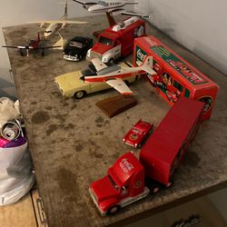 Random Toy Cars And Planes