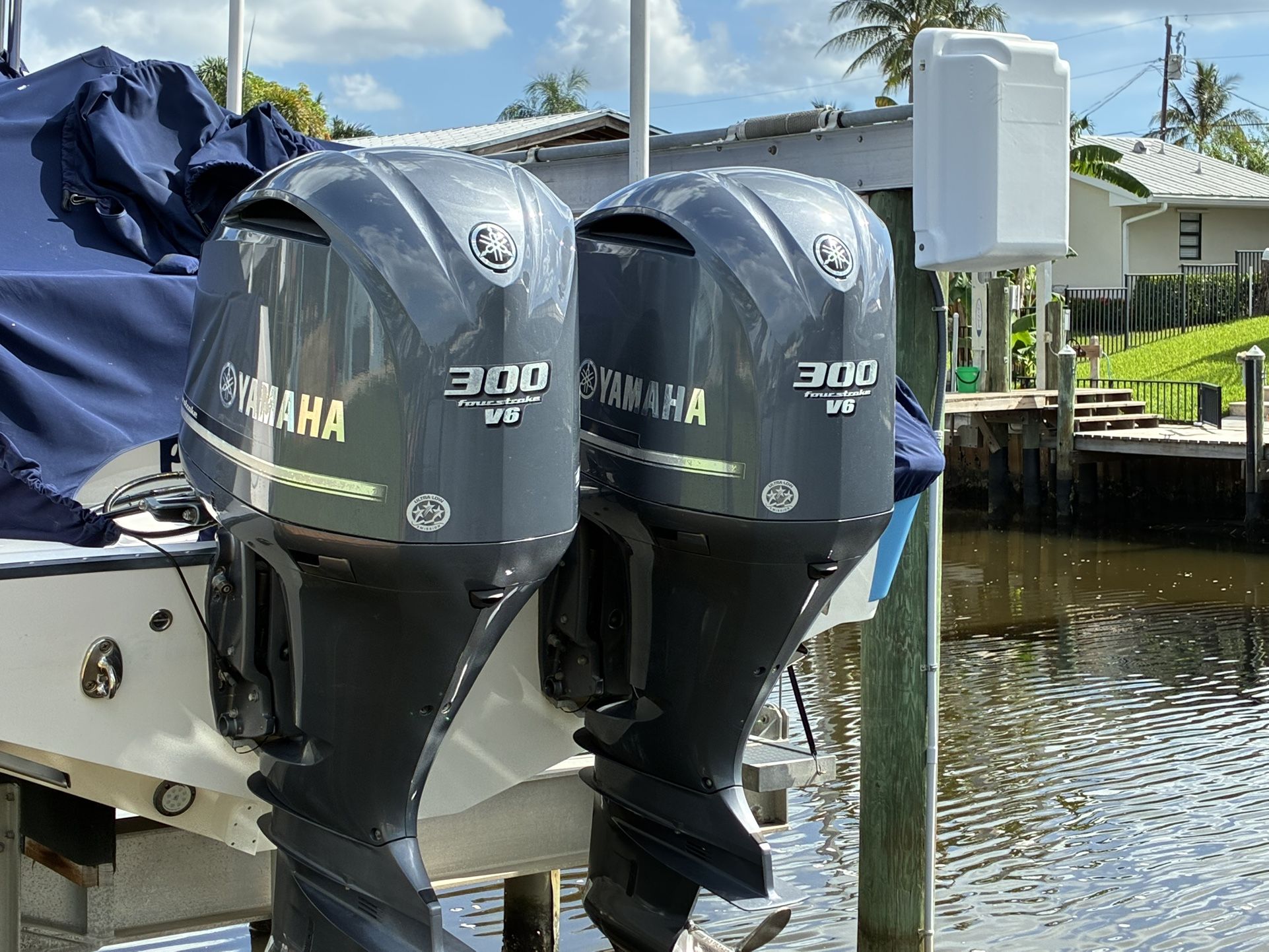 2 Yamaha Outboards 300 Horse