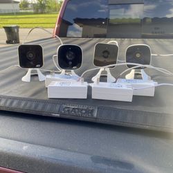 For used ADT cameras all in excellent working condition includes power connector
