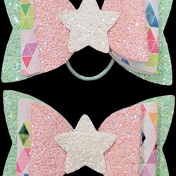 Bows Faux Leather Set