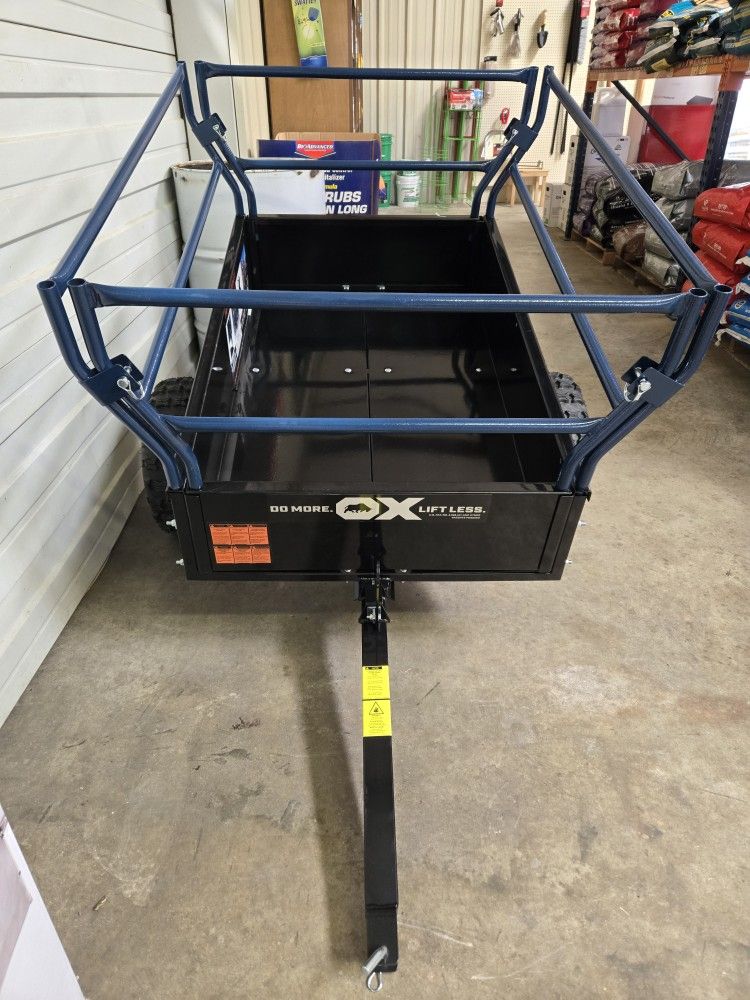 OXCART 25 CU FT STEEL DUMP CART!!! NEW