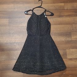 Short black cocktail dress