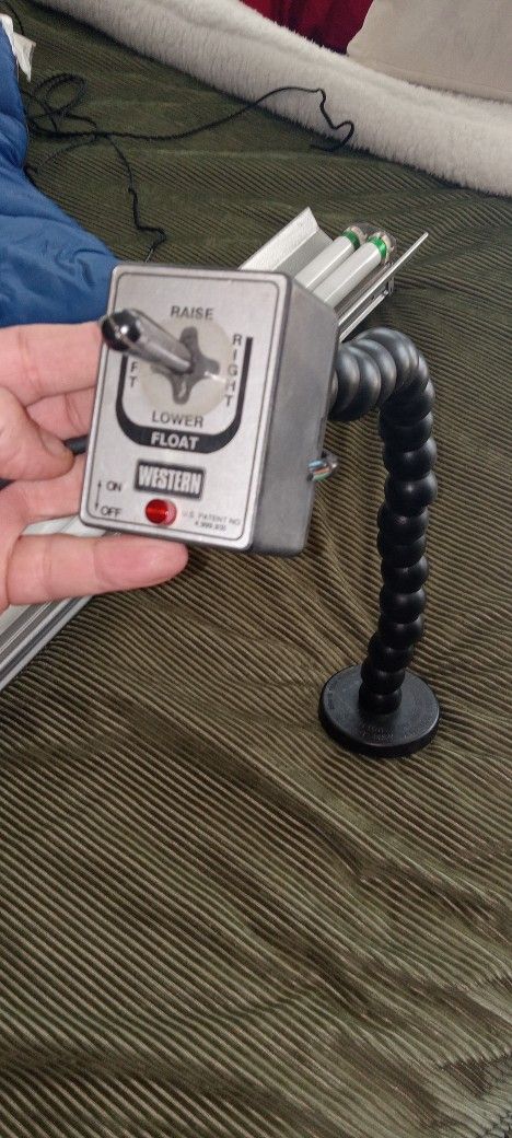 Working Western Inside The Truck Cab Plow Control Unit