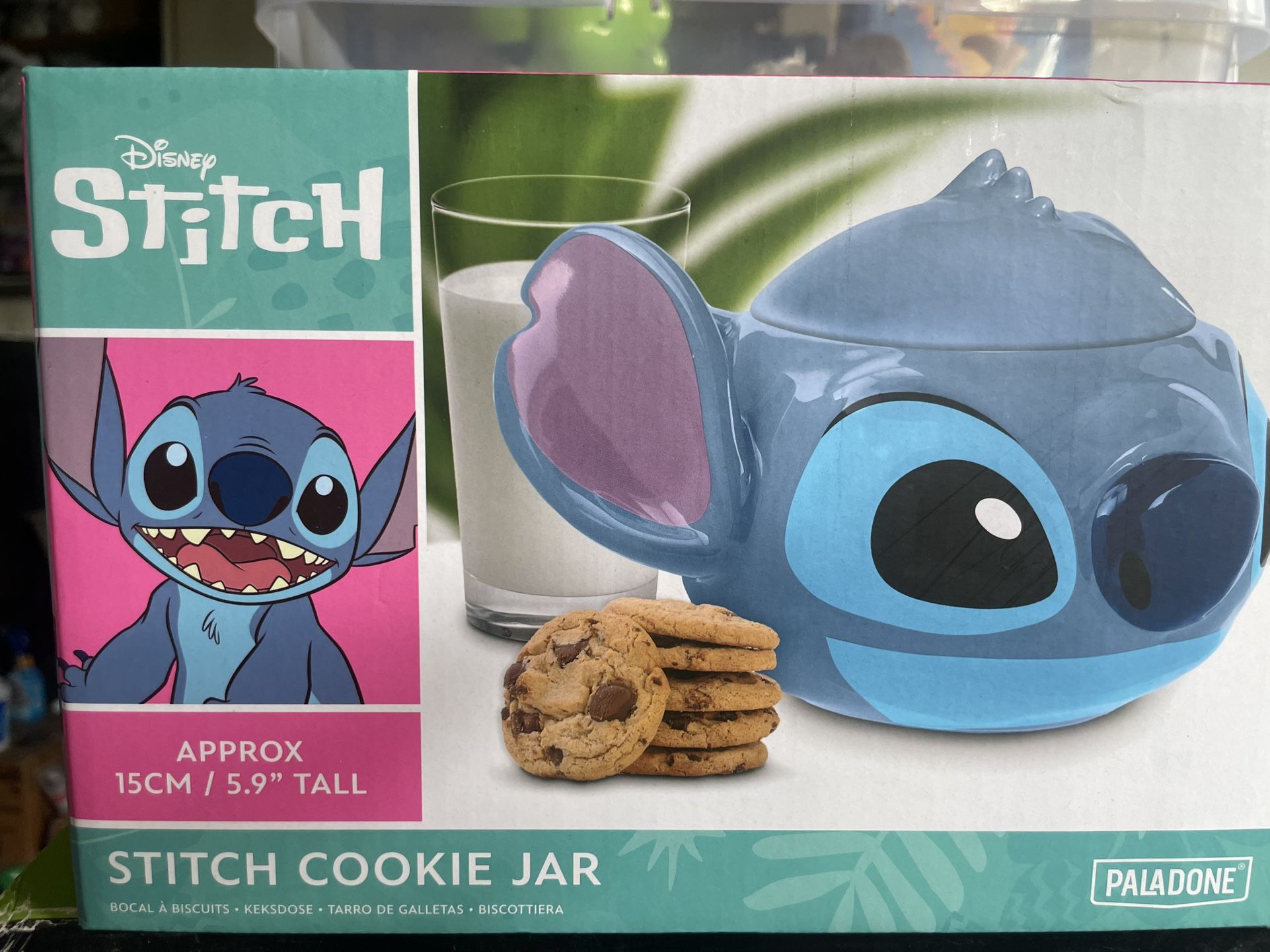 BRAND NEW DISNEY STITCH COOKIE JAR.