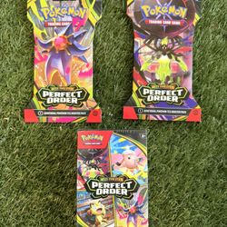 Pokemon Perfect Order Booster Bundle & Packs