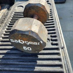 50lb Dumbbell Gym Weight