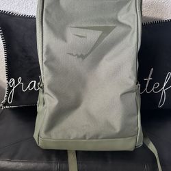 Olive Green GymShark Backpack