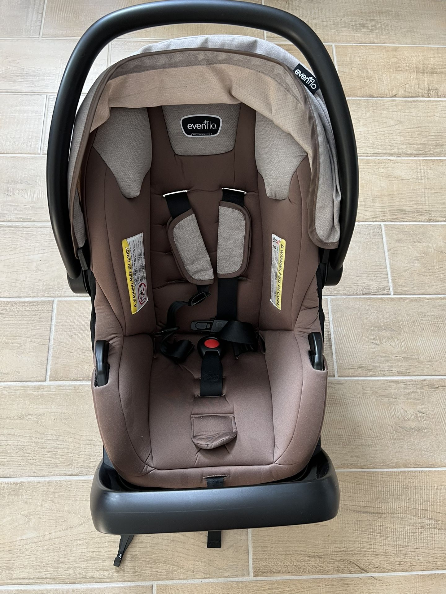 evenflow infant car seat
