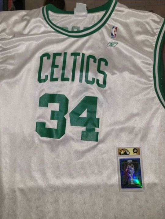Paul Pierce Jersey and Card