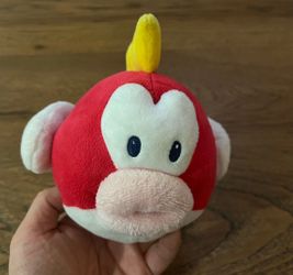 Super Mario bros cheep cheep plush