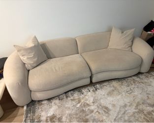 Couch- Castlery Fable Sofa-Good Condition, Retail $2,400