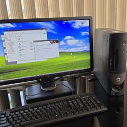 dell Gx280 Retro PC With Monitor + games