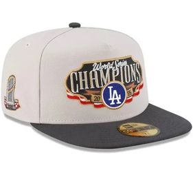 Dodgers 2025 World Series Champions FITTED Hat