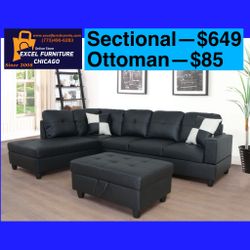 FREE DELIVERY🍀Brand New Sectional Sofa Couch 