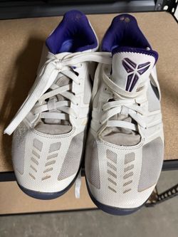 Nike Kobe Basketball Sneakers Nike KB Mentality 'White Court Purple' sneakers Size US 11 White Purple